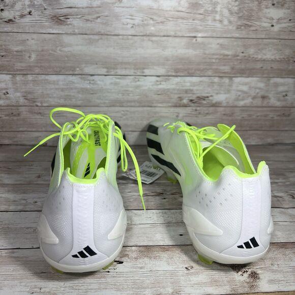 Adidas X Crazyfast+ FG 'Crazyrush Pack' White/Lime Cleats Mens Size 11.5 GY7377 - Picture 3 of 9